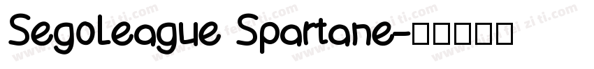 SegoLeague Spartane字体转换